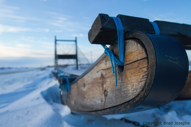 sled, comatik, old used churchill