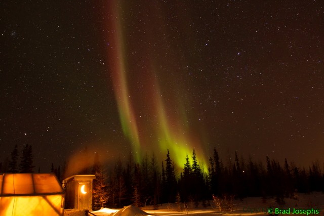 red aurora image