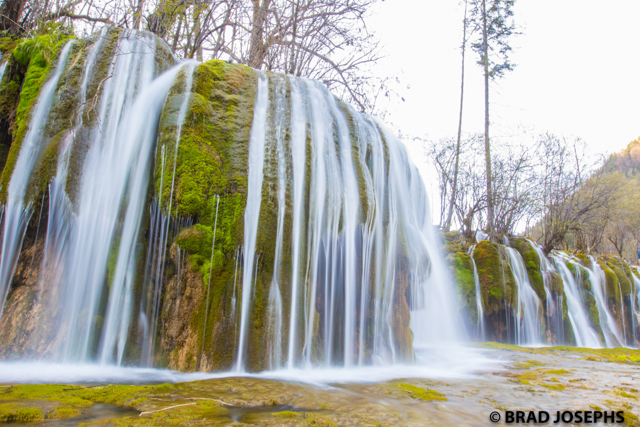 image of waterfall china, sichuan